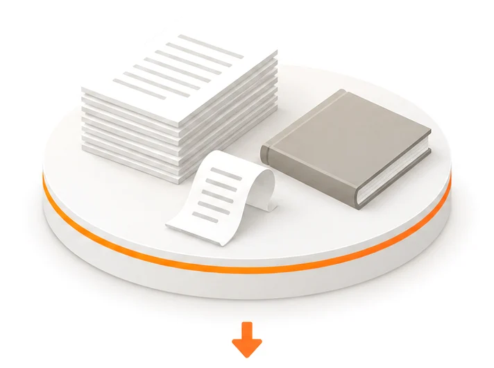 One platform that holds documents, receipts and a shared ledger.